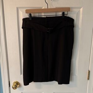 Banana Republic Elegant Black Pencil Skirt